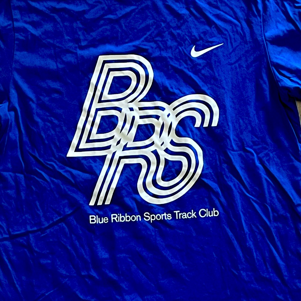 NIKE Blue Ribbon Sports blue T-Shirt (medium)